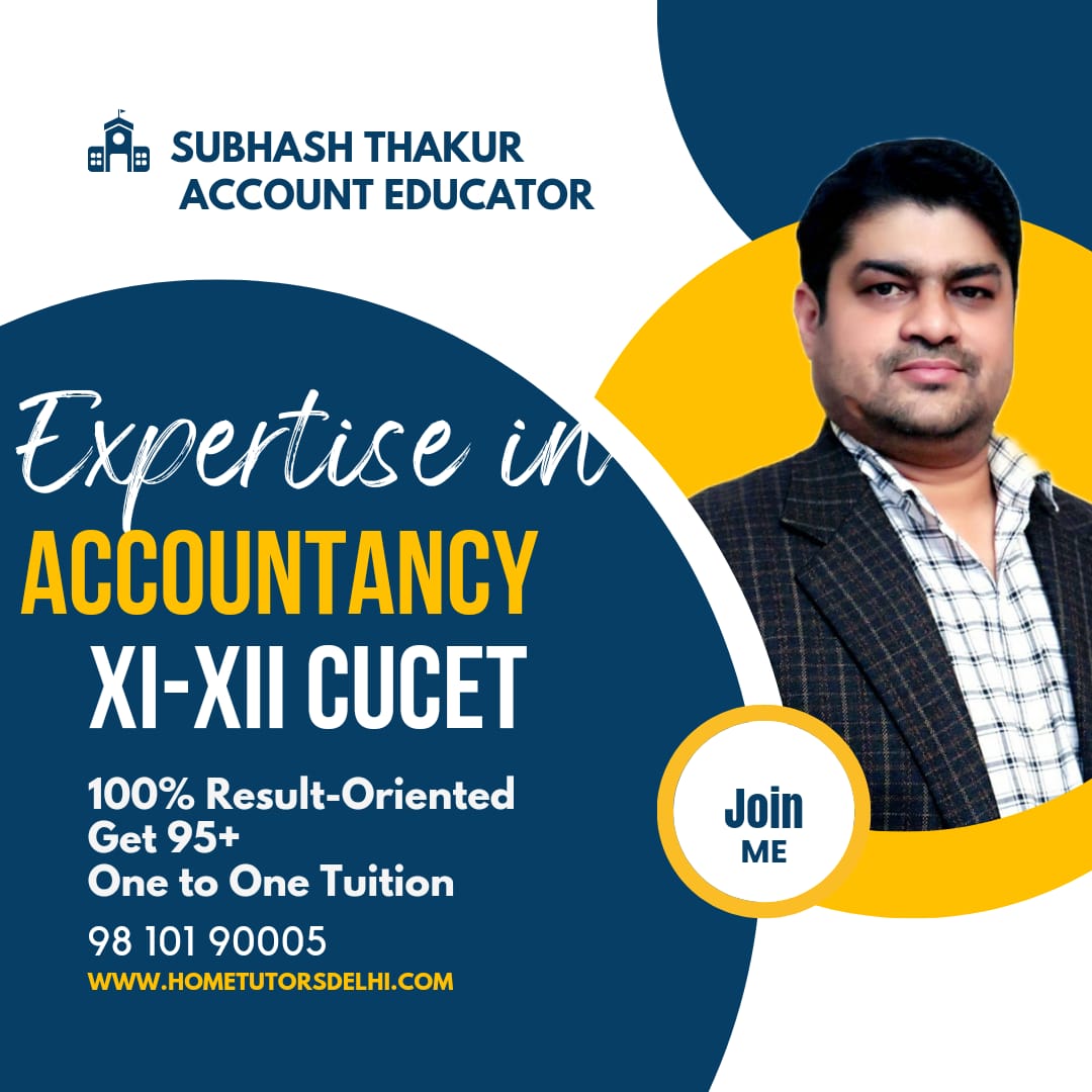 Accounting Home Tutor In Dwarka